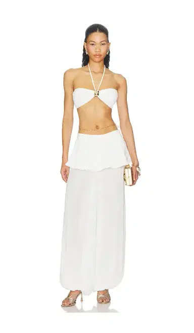 ADRIANA DEGREAS Peplum Pant | Thumbnail 5 ADRIANA DEGREAS Peplum Pant | Thumbnail 5