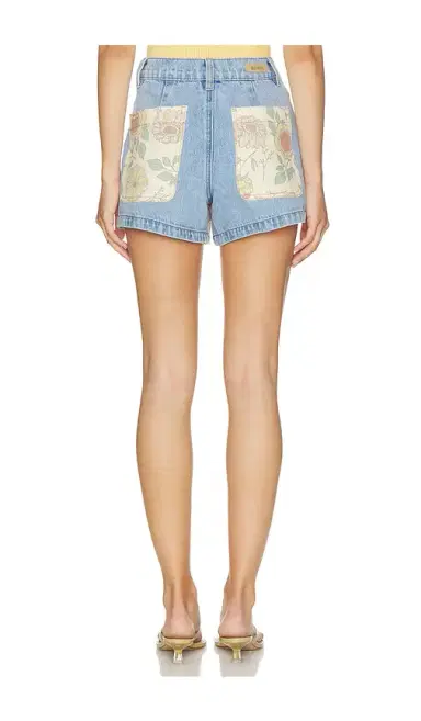 BLANKNYC Floral Denim Short | Thumbnail 4