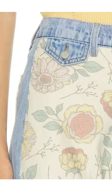 BLANKNYC Floral Denim Short | Thumbnail 6