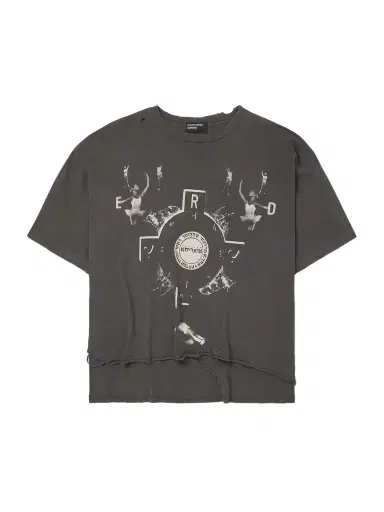 Enfants Riches Déprimés Bed Of Nails Distressed Printed Cotton-Jersey T-Shirt - Men | Thumbnail 1