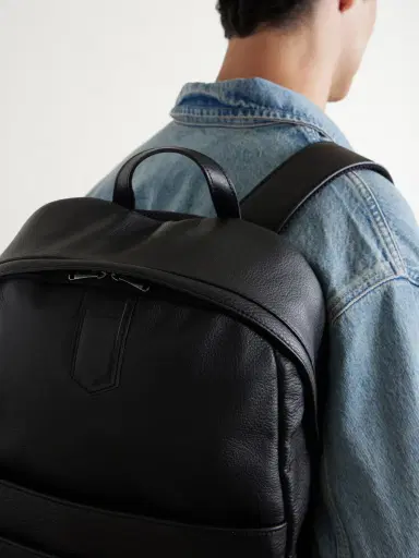 Canali Full-Grain Leather Tote Bag - Men | Thumbnail 5 Canali Full-Grain Leather Tote Bag - Men | Thumbnail 5