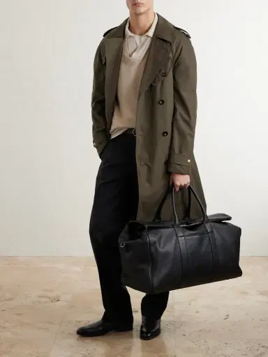 Canali Full-Grain Leather Tote Bag - Men | Thumbnail 2 Canali Full-Grain Leather Tote Bag - Men | Thumbnail 2