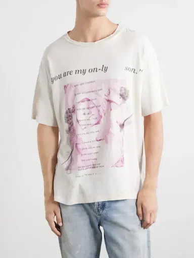 Enfants Riches Déprimés Only Son Distressed Printed Cotton-Jersey T-Shirt - Men | Thumbnail 3