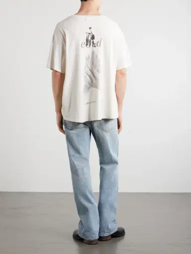 Enfants Riches Déprimés Only Son Distressed Printed Cotton-Jersey T-Shirt - Men | Thumbnail 4