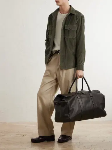 Canali Full-Grain Leather Tote Bag - Men | Thumbnail 2 Canali Full-Grain Leather Tote Bag - Men | Thumbnail 2