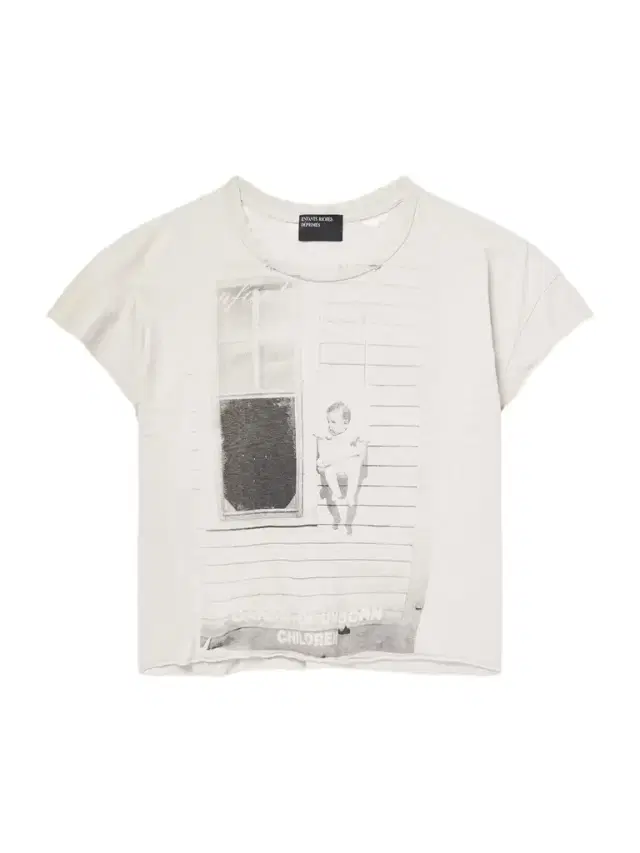 Children of Unborn Children Distressed Printed Cotton-Jersey T-Shirt - Men