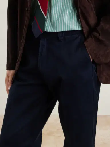 Drake's Straight-Leg Cotton Trousers - Men | Thumbnail 5 Drake's Straight-Leg Cotton Trousers - Men | Thumbnail 5