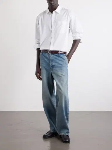 Jeanerica Genua Straight-Leg Mid-Rise Cotton Jeans - Men | Thumbnail 2