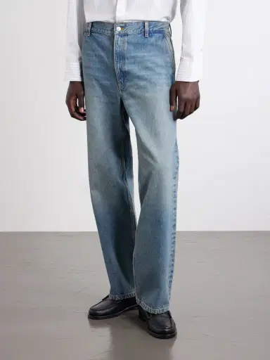 Jeanerica Genua Straight-Leg Mid-Rise Cotton Jeans - Men | Thumbnail 3