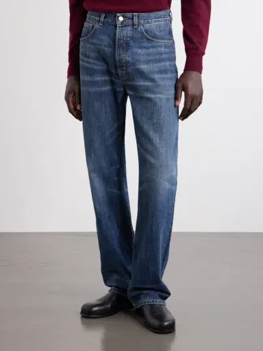 Jeanerica Vega Straight-Leg Mid-Rise Cotton-Blend Jeans - Men | Thumbnail 3