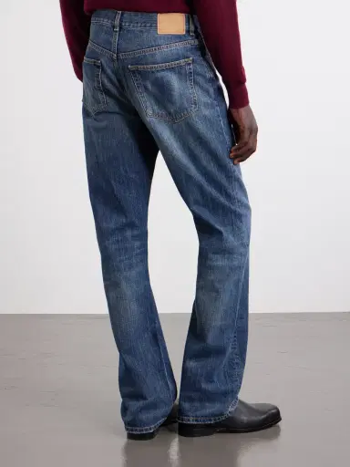 Jeanerica Vega Straight-Leg Mid-Rise Cotton-Blend Jeans - Men | Thumbnail 4