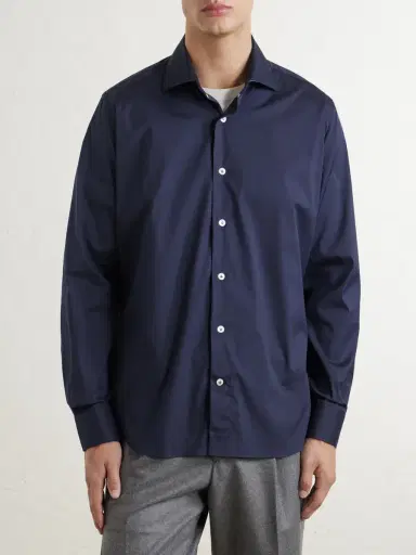 ELEVENTY Cotton-Blend Shirt - Men | Thumbnail 3 ELEVENTY Cotton-Blend Shirt - Men | Thumbnail 3