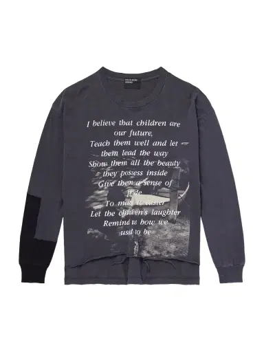 Enfants Riches Déprimés The Greatest Love of All Distressed Printed Cotton-Jersey T-Shirt - Men | Thumbnail 1