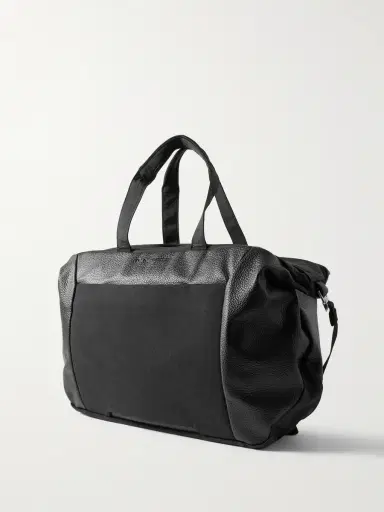 DB Journey Entour Full-Grain Leather and Suede Weekend Bag - Men | Thumbnail 3