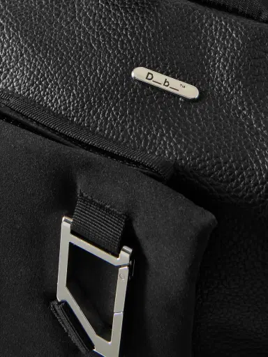 DB Journey Entour Full-Grain Leather and Suede Weekend Bag - Men | Thumbnail 4