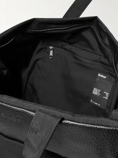 DB Journey Entour Full-Grain Leather and Suede Weekend Bag - Men | Thumbnail 5