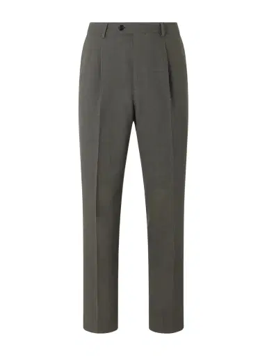 Brunello Cucinelli Straight-Leg Wool Suit Trousers - Men | Thumbnail 1
