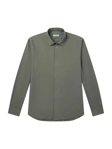 Canali Cotton-Poplin Shirt - Men | Thumbnail 1