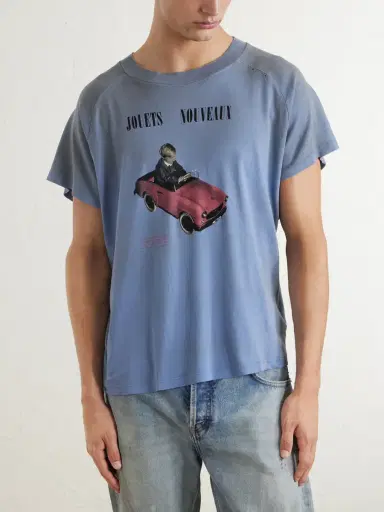 Enfants Riches Déprimés Jouets Nouveaux Distressed Printed Cotton-Jersey T-Shirt - Men | Thumbnail 3