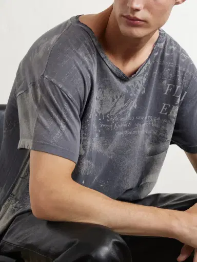 Enfants Riches Déprimés Film On Paper Printed Cotton-Jersey T-Shirt - Men | Thumbnail 5 Enfants Riches Déprimés Film On Paper Printed Cotton-Jersey T-Shirt - Men | Thumbnail 5