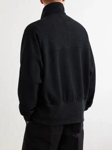Rick Owens Wool and Cotton-Blend Zip-Up Sweater - Men | Thumbnail 4