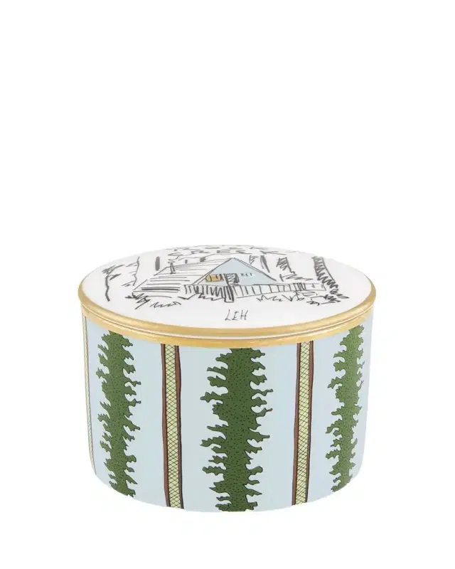 Ginori 1735 Rain Rock Creek Trinket Box