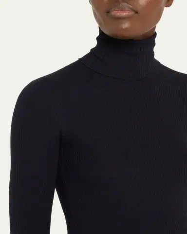 Loro Piana Taupo Ribbed Wool Turtleneck | Thumbnail 17