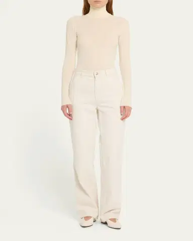 Loro Piana Taupo Ribbed Wool Turtleneck | Thumbnail 6