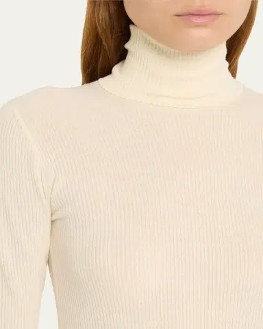 Loro Piana Taupo Ribbed Wool Turtleneck | Thumbnail 9