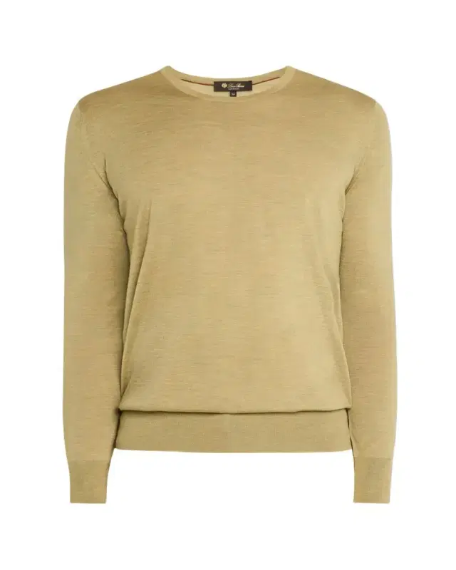 Men's Girocollo Wool Crewneck Sweater