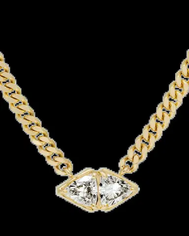 Dara Kaye Trillion Talismans Mega East West Lab-Grown Diamond Necklace | Thumbnail 2 Dara Kaye Trillion Talismans Mega East West Lab-Grown Diamond Necklace | Thumbnail 2