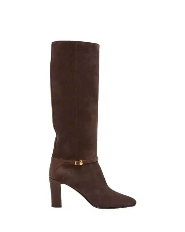 Valentino Garavani 85mm Pattie Suede Knee-High Boots