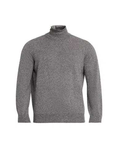 Brunello Cucinelli Men's Cashmere Melange Turtleneck Sweater | Thumbnail 1