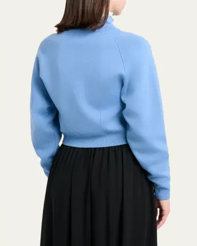 Chloé Wool Knit and Lace Pullover | Thumbnail 3 Chloé Wool Knit and Lace Pullover | Thumbnail 3