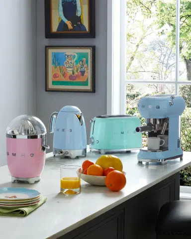 Smeg Retro 2-Slice Toaster | Thumbnail 4 Smeg Retro 2-Slice Toaster | Thumbnail 4