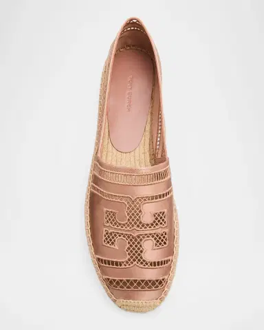 Tory Burch Open-Weave Satin Espadrilles | Thumbnail 6