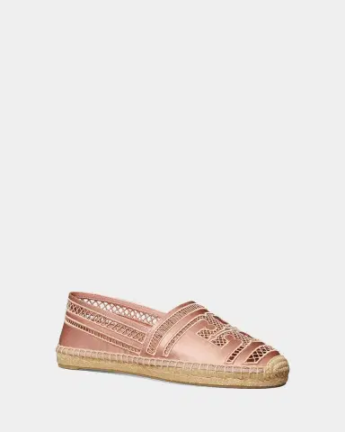 Tory Burch Open-Weave Satin Espadrilles | Thumbnail 7