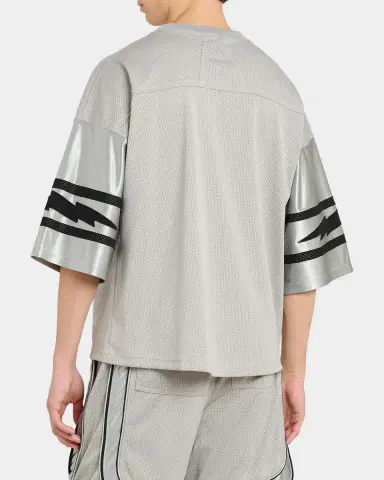 Rhude Men's Lightning Mesh Jersey T-Shirt | Thumbnail 2 Rhude Men's Lightning Mesh Jersey T-Shirt | Thumbnail 2