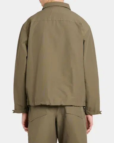 Rhude Men's Cotton and Nylon Logo Coaches Shirt Jacket | Thumbnail 2