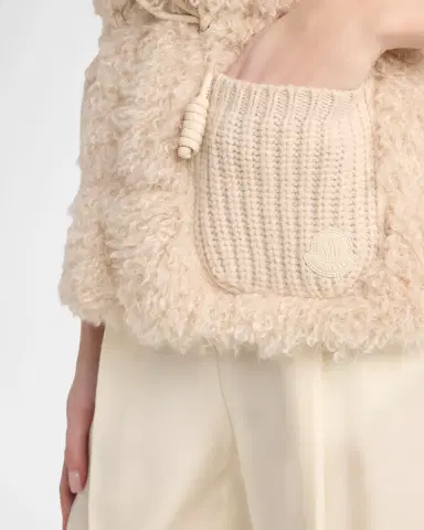 Moncler Teddy & Cashmere Vest | Thumbnail 5