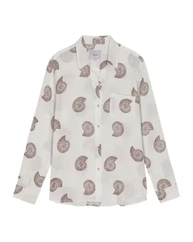 RAILS Charli Printed Linen Shirt | Thumbnail 1