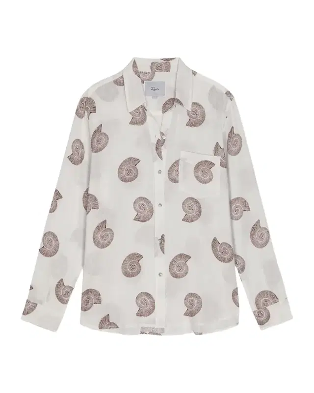 Charli Printed Linen Shirt