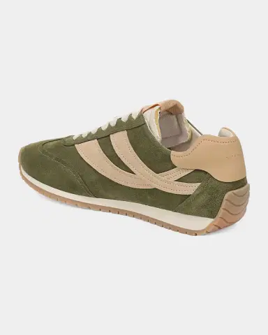 Vince Oasis Suede and Leather Runner Sneakers | Thumbnail 3 Vince Oasis Suede and Leather Runner Sneakers | Thumbnail 3