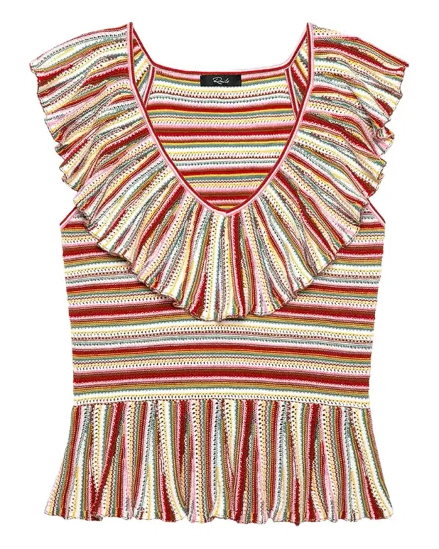 Rails Carmelita Stripe Crochet Top