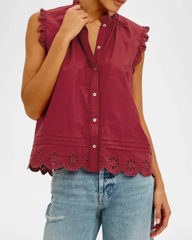 Rails Avery Sleeveless Cotton Top | Thumbnail 4