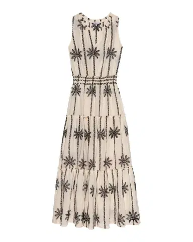 RAILS Loulou Embroidered Cotton Maxi Dress | Thumbnail 1