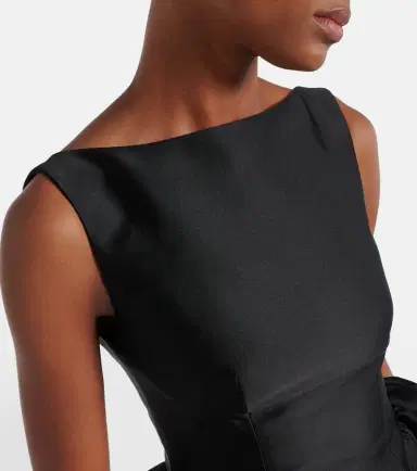 Roland Mouret Peplum taffeta top | Thumbnail 3 Roland Mouret Peplum taffeta top | Thumbnail 3
