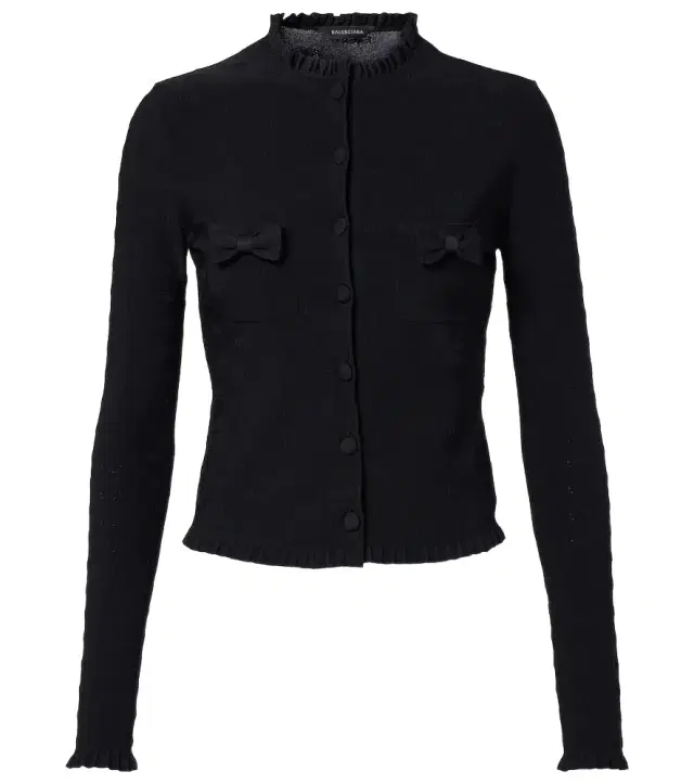 Balenciaga Ruffled cardigan
