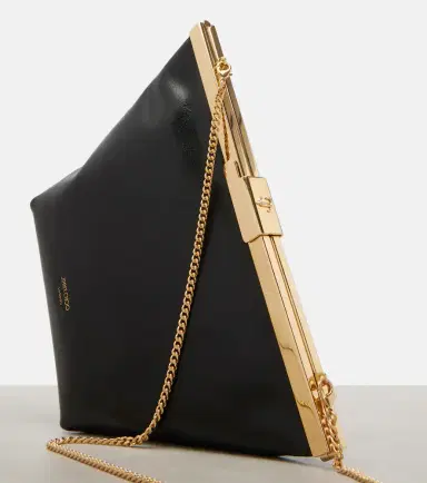 Jimmy Choo Ganache Small leather clutch | Thumbnail 2 Jimmy Choo Ganache Small leather clutch | Thumbnail 2