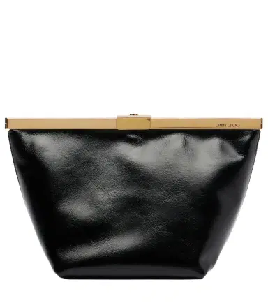 Jimmy Choo Ganache Small leather clutch | Thumbnail 1 Jimmy Choo Ganache Small leather clutch | Thumbnail 1
